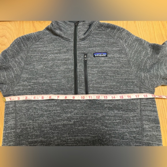 Patagonia Better Sweater 1/4 Zip Fleece Pullover Gray Heather Women’s Size S - Picture 8 of 9